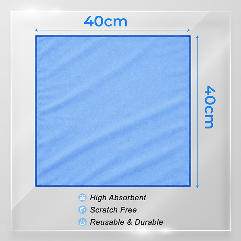 Glass cloth slide