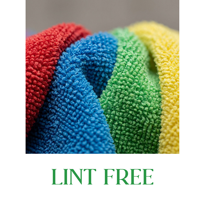 Microfibre cloth – product slides