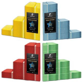Microfiber Cloths - Pack of 50 (300GSM)